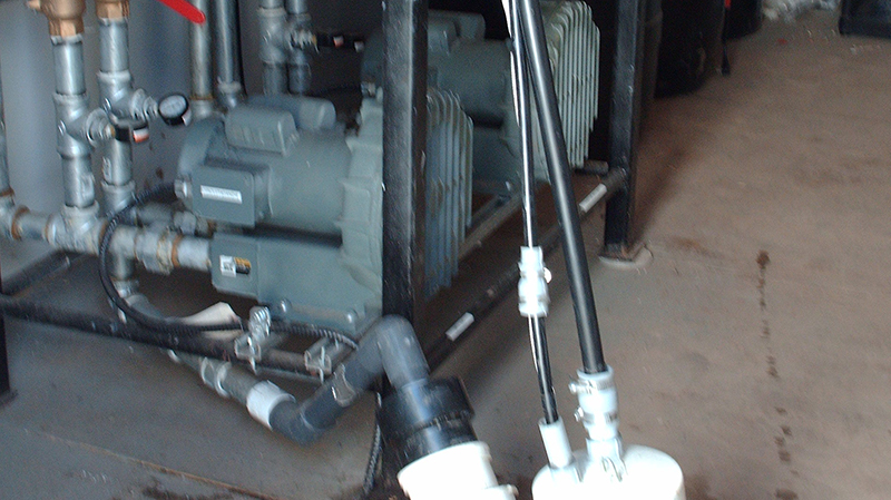 Well Extraction Unit Connected to Oil Water Separator & Regenair Pumps